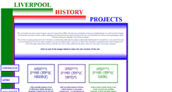 Desktop Screenshot of liverpoolhistoryprojects.co.uk